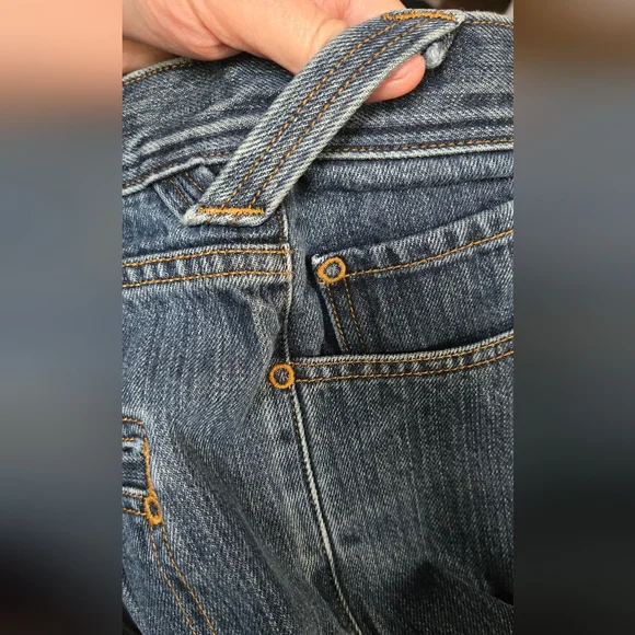 Patagonia organic Classic Denim boot cut Jeans sz8 16"x29" - Picture 13 of 13